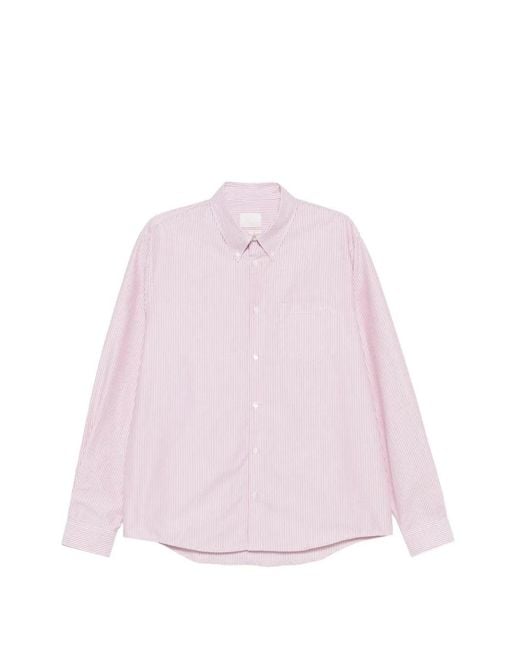 A.P.C. Pink Chemise New Greg for men