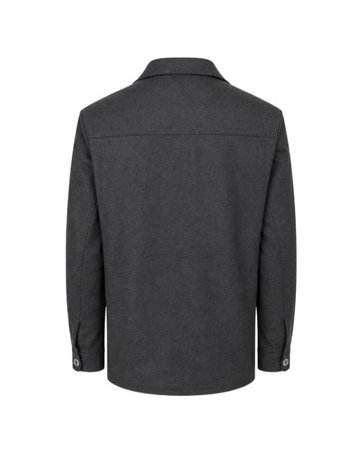 Tombolini Black Zero Gravity Shirt Jacket for men