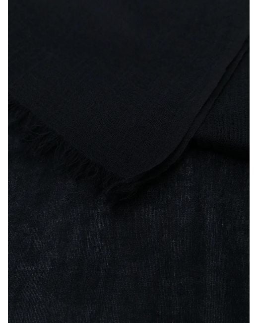 N.Peal Cashmere Blue Pashmina Cashmere Shawl
