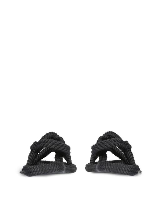 Bohonomad Black Rope Sandals