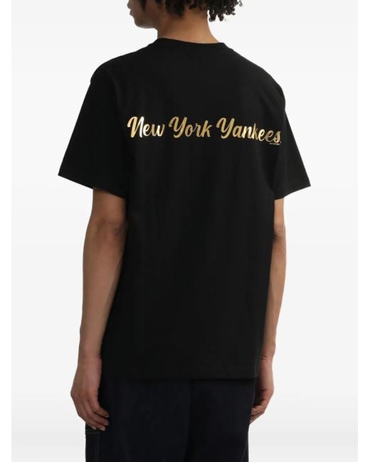 KTZ Black Embroidered Logo T-Shirt for men