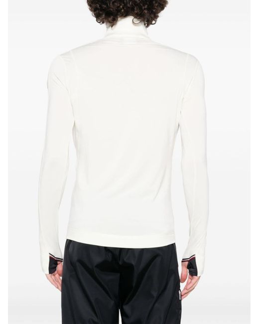 3 MONCLER GRENOBLE White Long Sleeves Sweatshirt for men