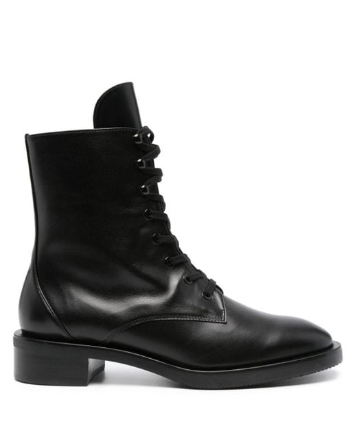Stuart Weitzman Black Sondra Sleek Boots