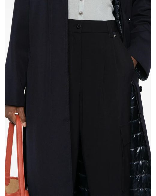 Pantalones Plisados Herno de color Blue