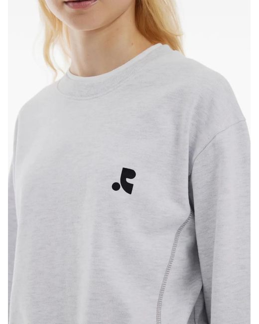 Rest&Recreation Gray Logo-Embroidered Layered Sweater