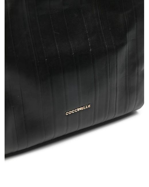 Coccinelle Black Boheme Tote Bag
