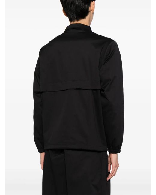 Yohji Yamamoto Black X New Era Logo-Print Jacket for men