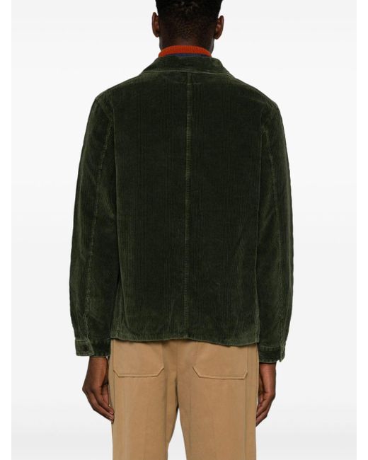 Polo Ralph Lauren Green Corduroy Shirt for men