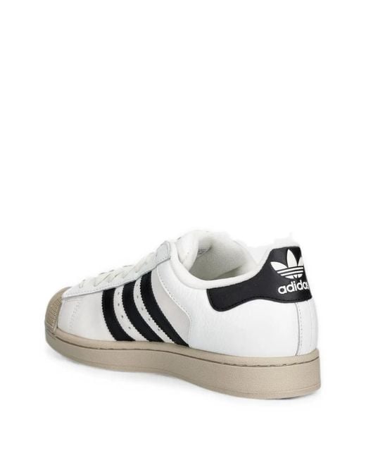 Adidas White Superstar Ii Shoes