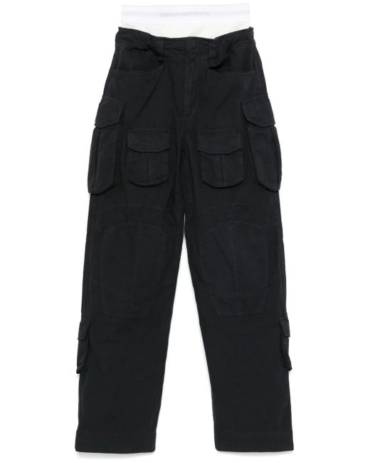 Alexander Wang ロゴウエスト パンツ Blue