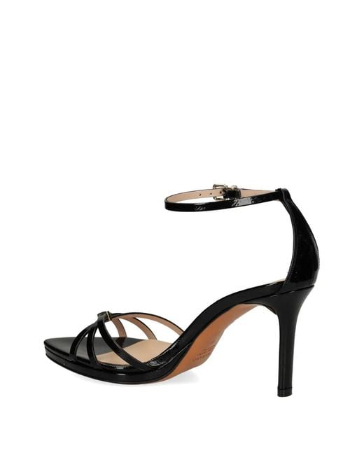 Albano Black Patent-Leather Sandals