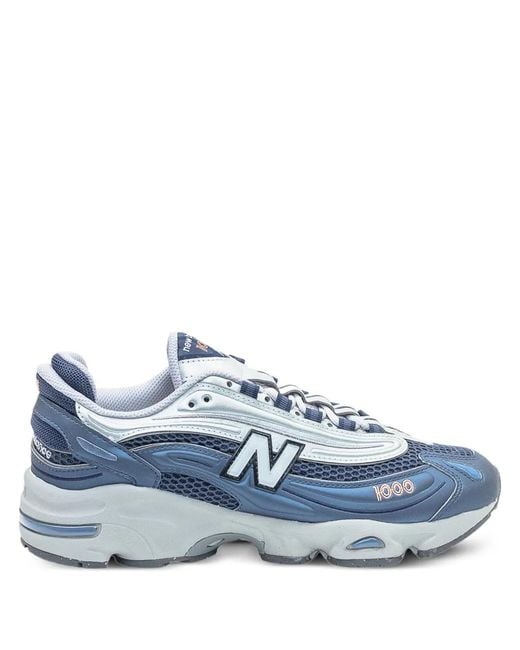 New Balance Blue 1000 Logo Sneakers for men