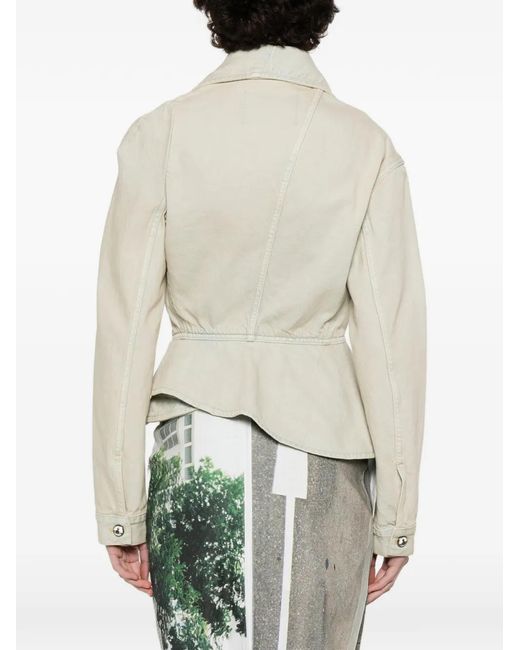 Vivienne Westwood White Stormy Denim Jacket
