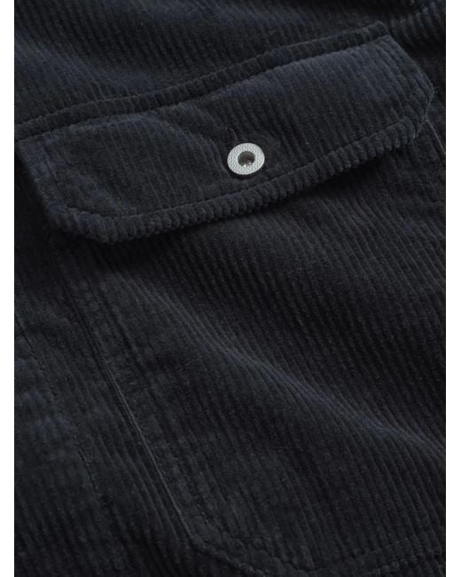 Norse Projects Blue Pocket Corduroy Jacket for men