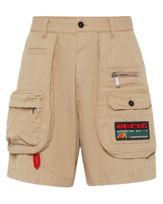 Bermudas cargo DSquared² de hombre de color Natural