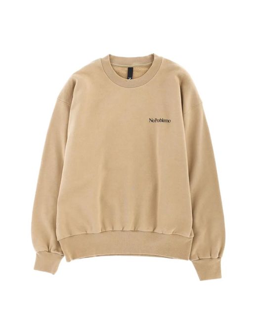 No Problemo Natural Logo Sweatshirt