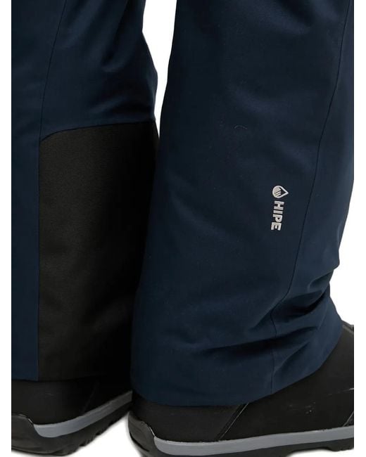 Peak Performance Blue Buttoned Skiwear Trousers for men