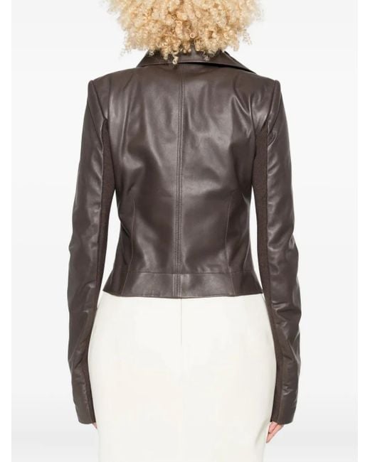 Abrigo asimétrico Rick Owens de color Gray