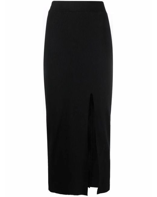 Thom Krom Black High-Waisted Skirt