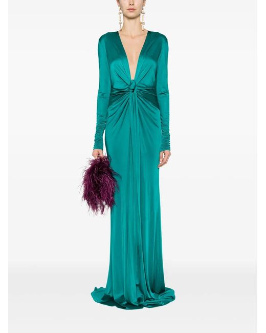 Roberto Cavalli Green Dresses