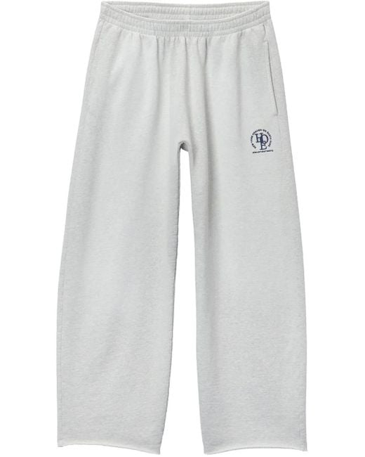 Alexander Wang Joggingbroek Met Geborduurd Logo in het Gray