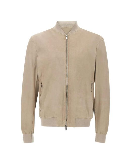 CONCEPT LEATHER Natural Marc37 Lecce Leather Jacket for men