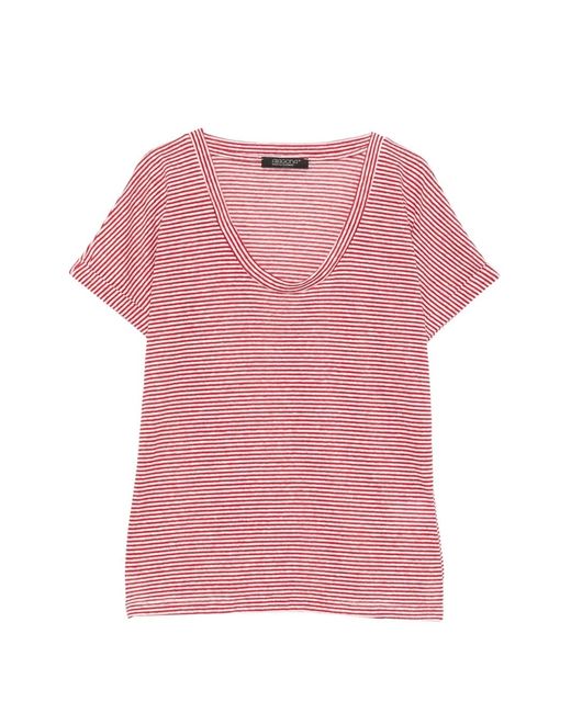Aragona Pink Striped T-Shirt