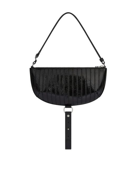 Courreges Black Holy Eclipse Shoulder Bag