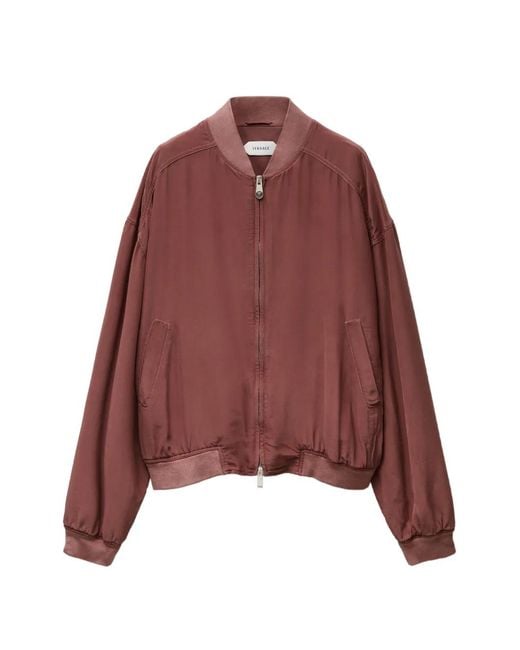 Versace Logo-Embroidered Bomber Jacket for men