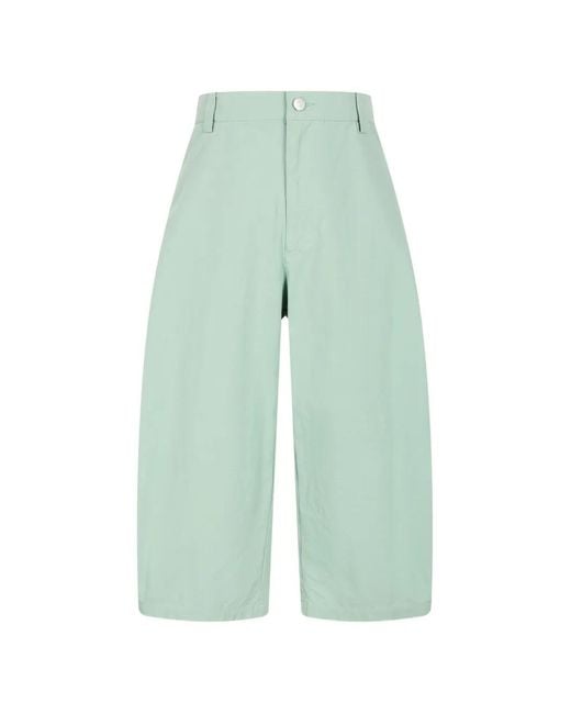 CROQUIS Green Relaxed-Fit Cargo Shorts for men