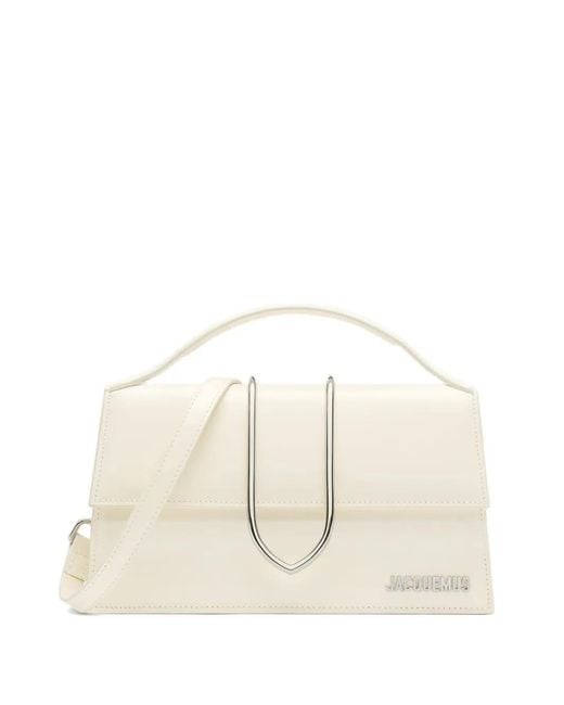 Jacquemus Natural Large Bambino Tote Bag