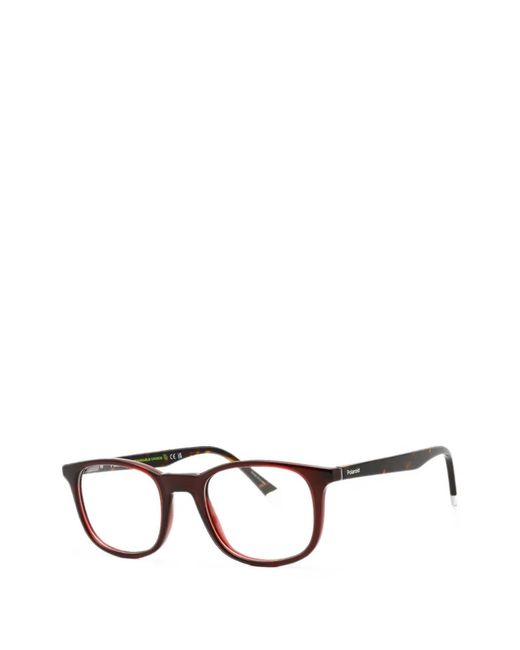 Polaroid Black Rectangle-Frame Glasses for men
