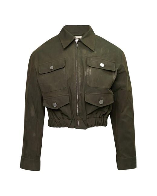 ShuShu/Tong Green Veste À Poches Multiples