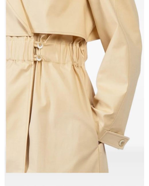 Rosetta Getty Natural Gürtel-Trenchcoat mit Bindegürtel