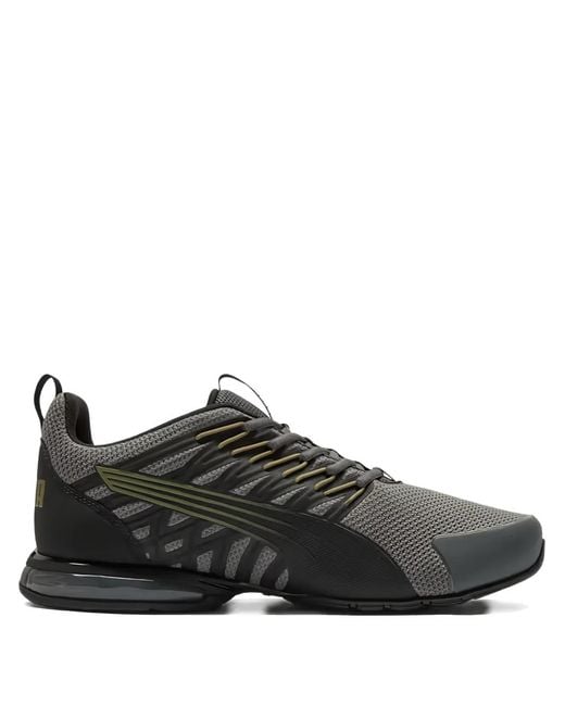 PUMA Black Voltaic Evo Wide Sneakers for men