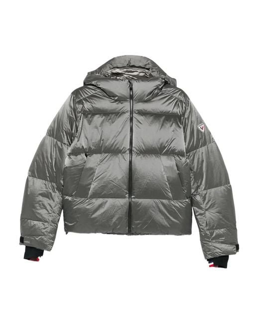 Rossignol Gray Daille Hooded Padded Jacket