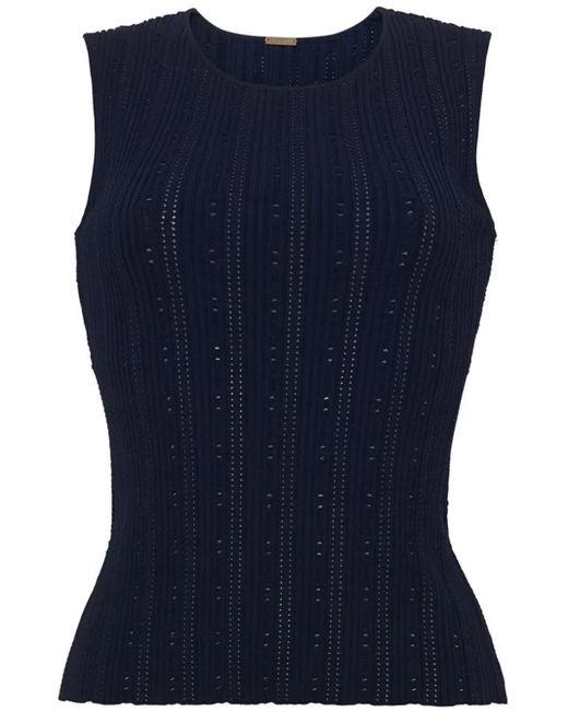 Top Brynn Adam Lippes de color Blue