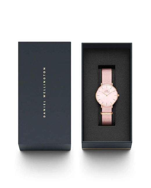 Daniel Wellington Petite Coral Horloge in het Pink