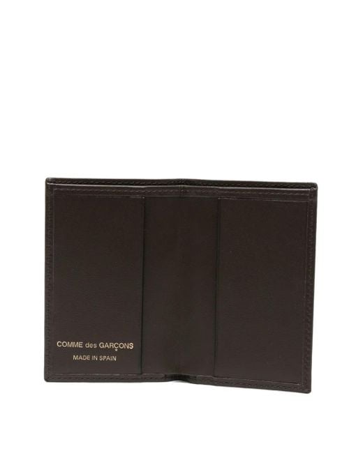 Comme des Garçons Black Portemonnaie mit Logo-Stempel