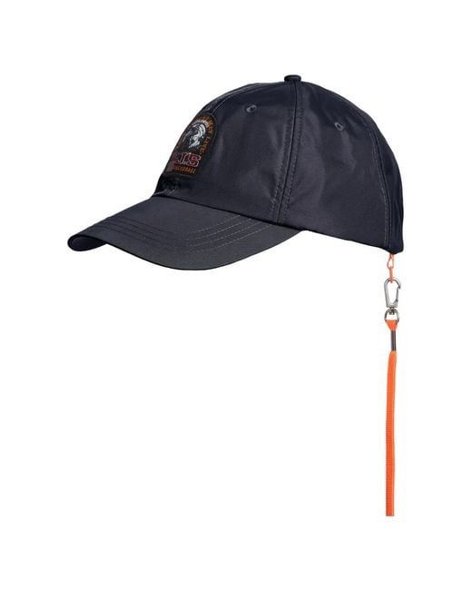 Parajumpers Blue Logo-Patch Lanyard Baseball Cap