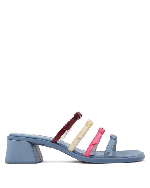 Camper White Kora Strapped Sandals