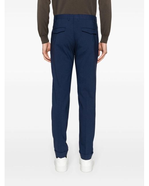 Pantalon de costume à pinces PT Torino pour homme en coloris Blue