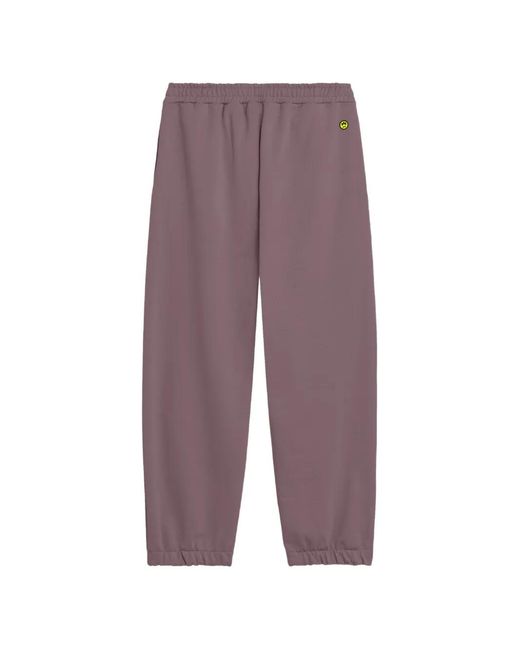 Barrow Purple Elasticated Track Pants