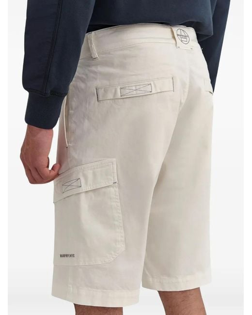 Murphy & Nye Half Dek Shorts in het Natural voor heren