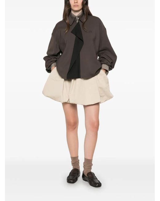 Loewe Brown Wool Blend Jacket