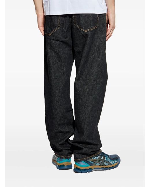 Samsøe & Samsøe Black Saeddie Straight-Leg Jeans for men