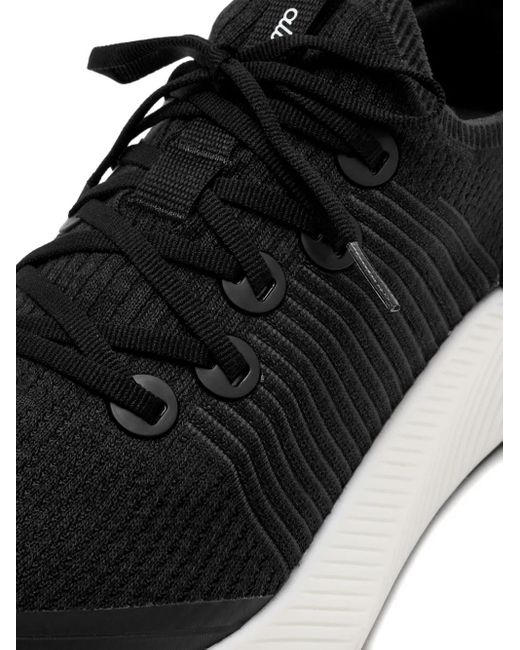 ALLBIRDS Black Tree Gliders Knitted Sneakers for men