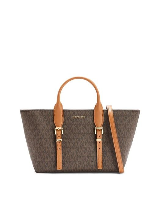 Michael Kors Brown Small Moore Tote Bag