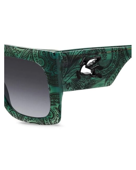Etro Green Mania Sunglasses