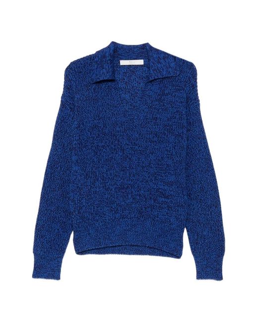 Tela Blue Beni Chunky-Knit Sweater